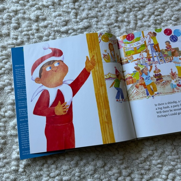 Elf on the shelf a birthday tradition book and cupcake outfit costume set - Picture 3 of 6